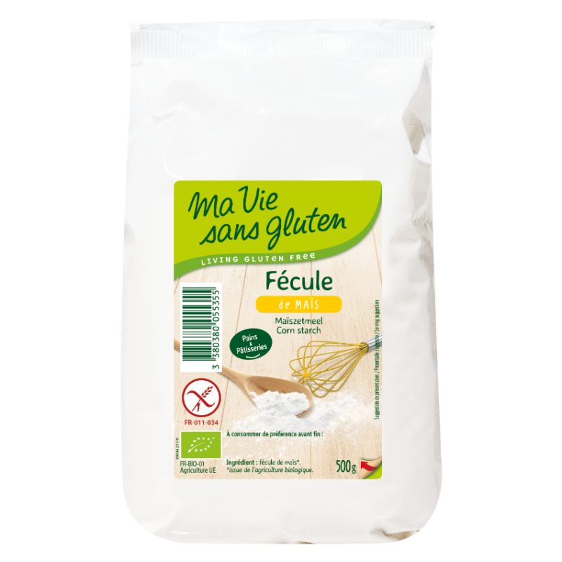 Fécule de maïs ma vie sans gluten 500g Destination BIO