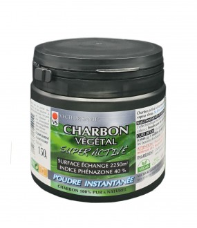 Charbon végétal activé poudre - Carbo 1000 - 2 Kg